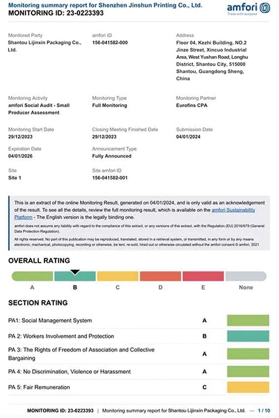 FSC Forest Stewardship Council certification logo