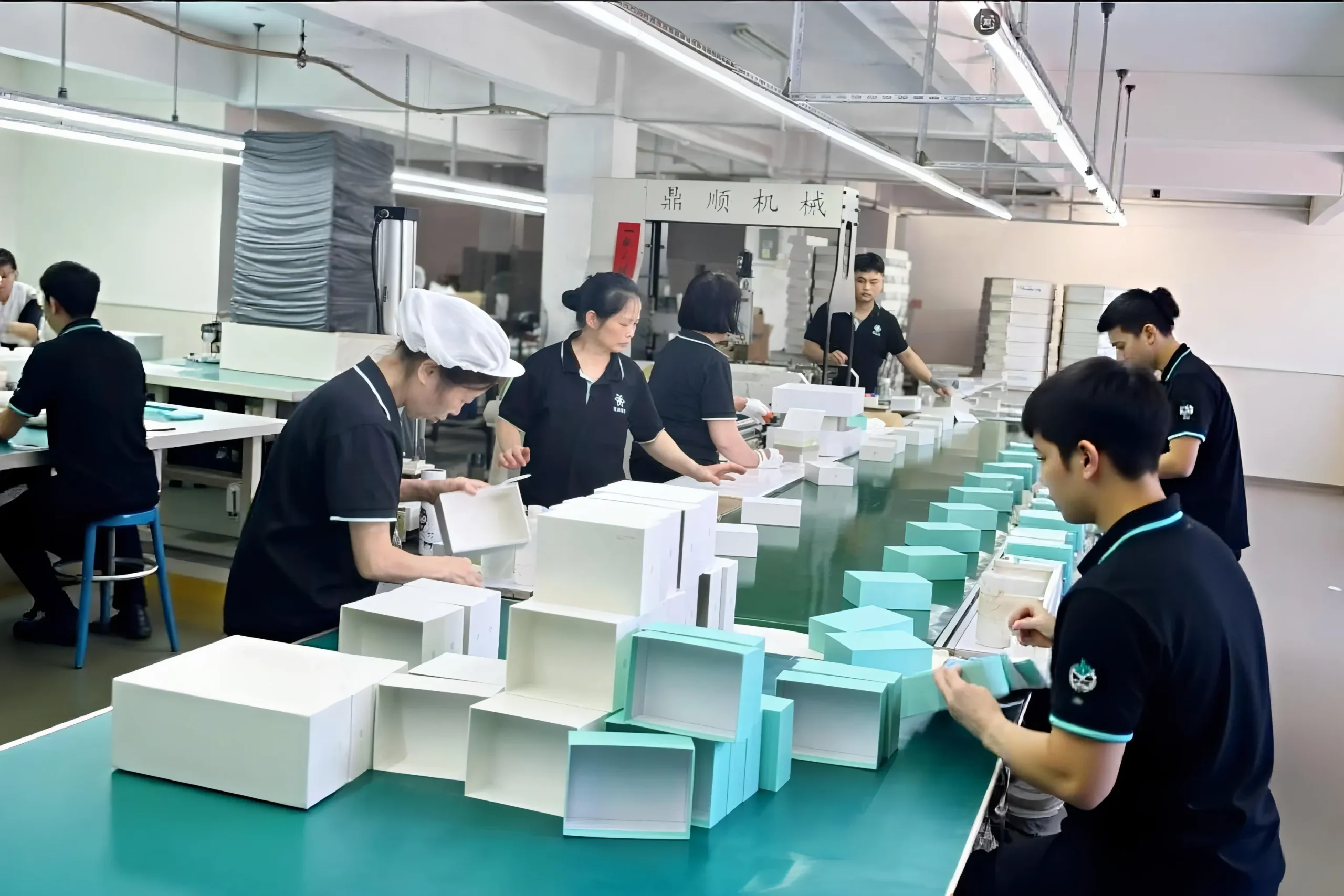 Live workshop floor view