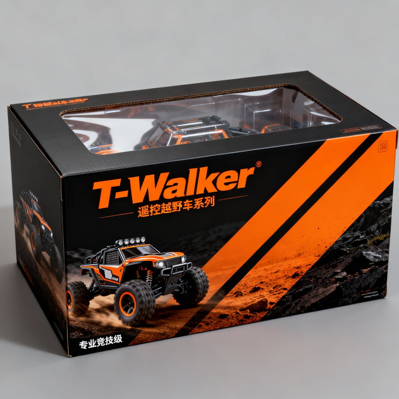 Paper Box with Window 002